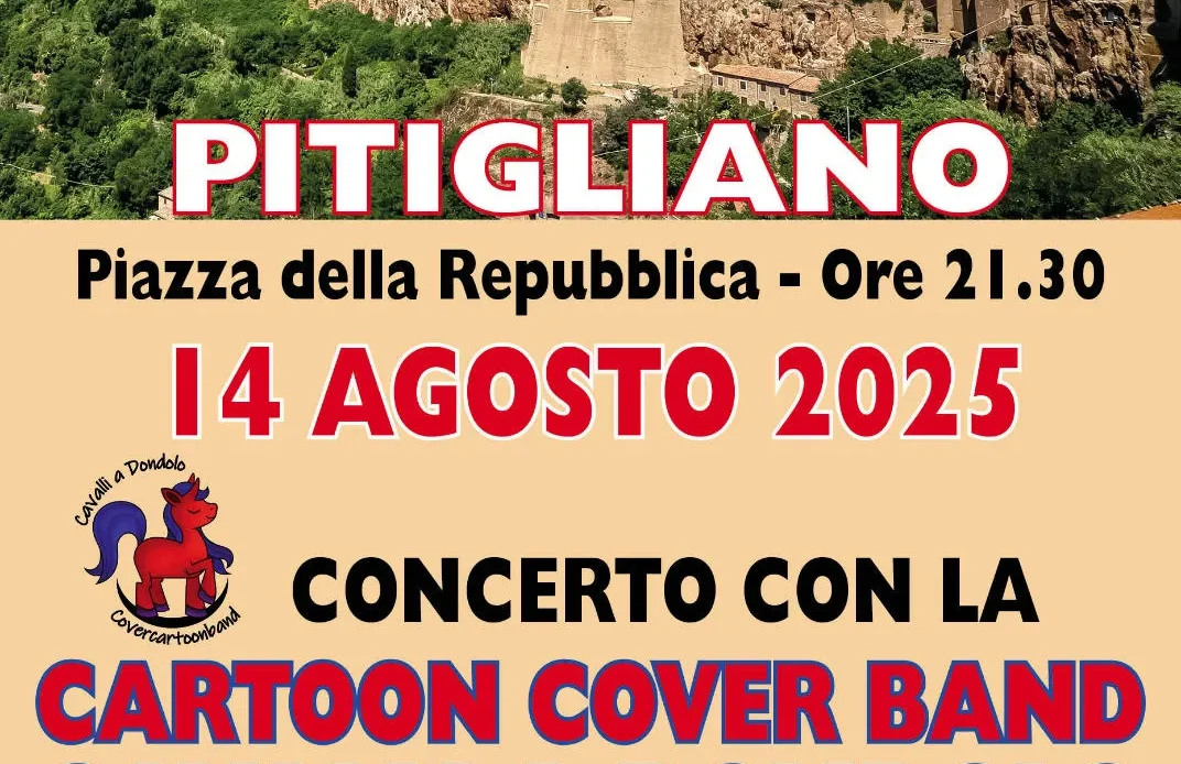 Pitigliano Cartoon Cover