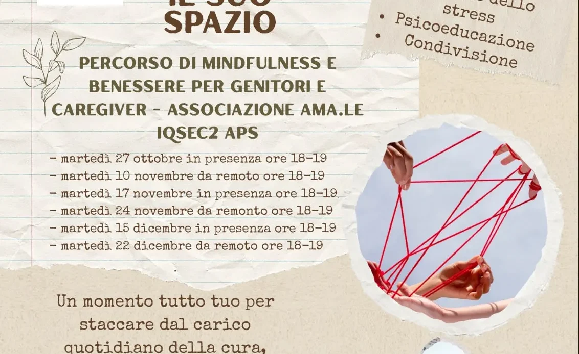 A ciascuno il suo spazio